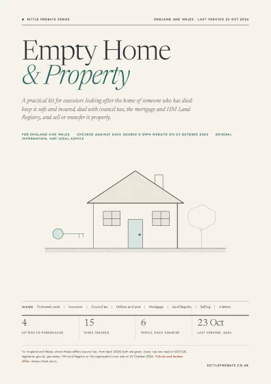 Empty Home & Property Kit cover