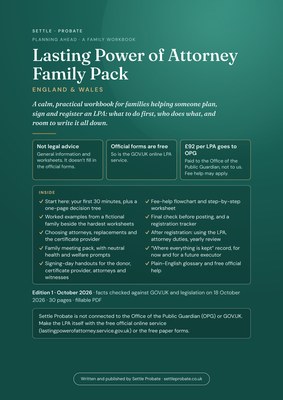 LPA Family Pack cover
