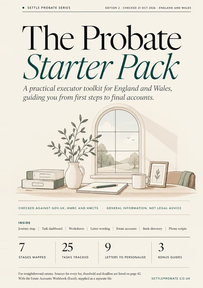 Probate Starter Pack cover